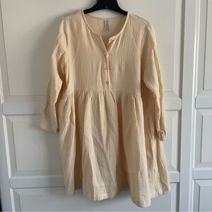 Rachel Pally Rocio gauze cream color babydoll dress 20715